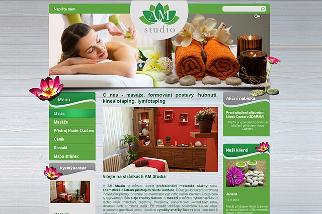 www.amstudio-masaze.cz - AM studio, masážní a kosmetické služby 