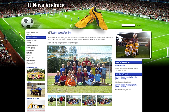 www.fotbal-vcelnice.cz - Fotbal Nová Včelnice 