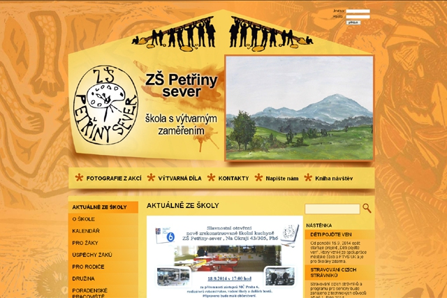 www.zspetriny.cz - ZŠ Petřiny sever - škola s rozšířenou výukou výtvarné výchovy 